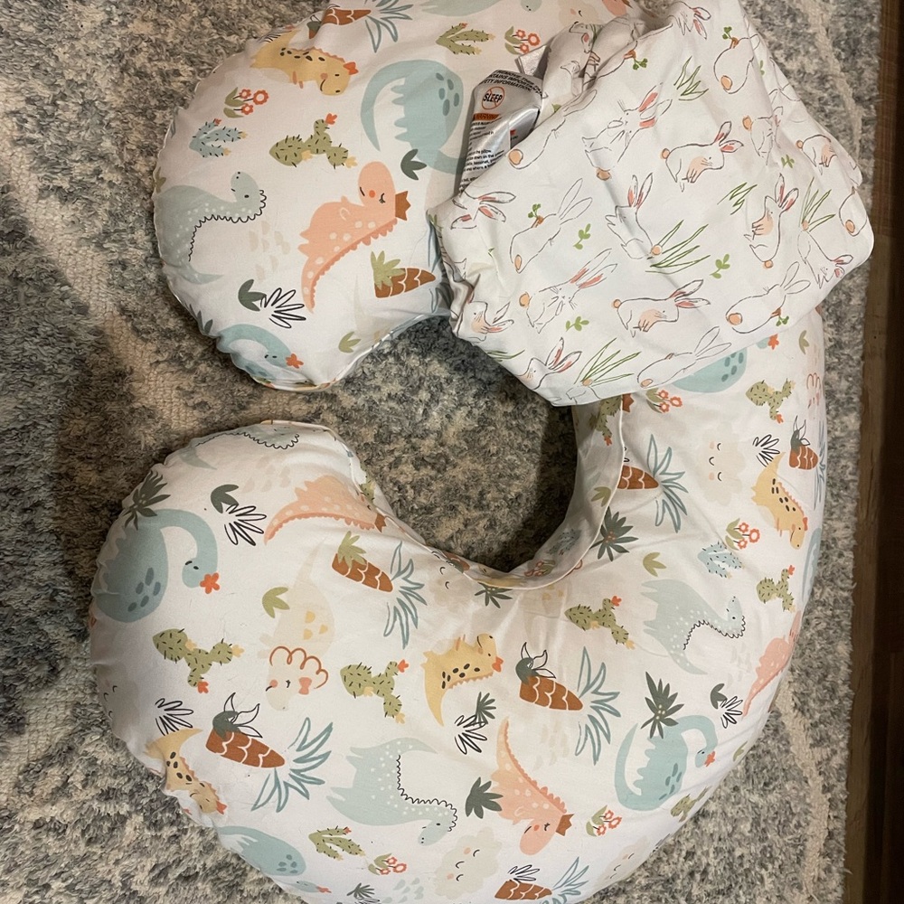 Boppy Dinosaur and Bunny Print Diaper Cover